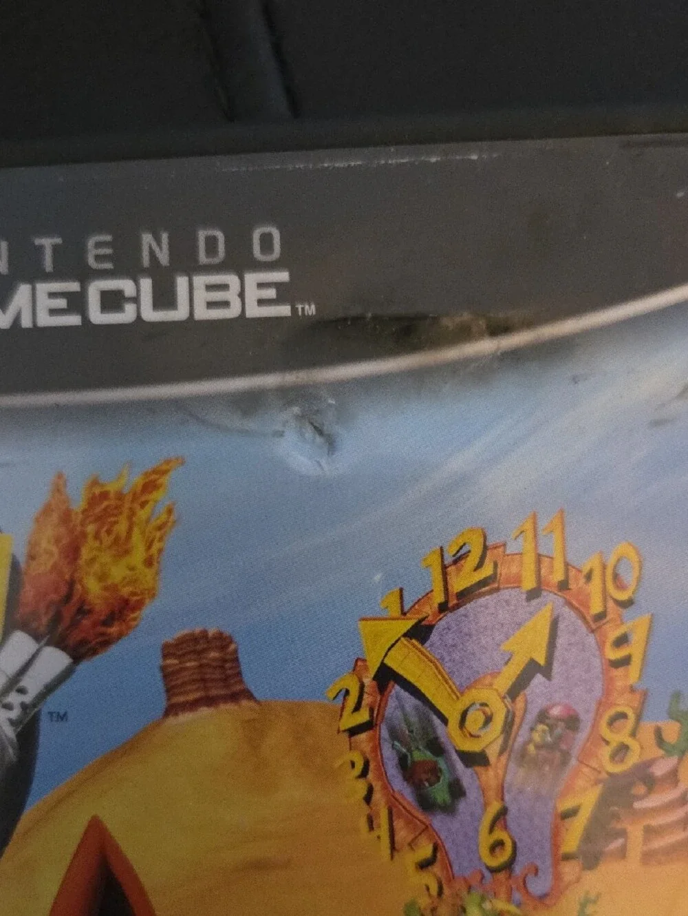 Nintendo GameCube Crash Nitro-Kart – Blue and Yellow Cover